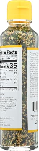Muso From Japan Organic Yuzu Furikake Sprinkle, Case of 6, 2.2 Ounces Each