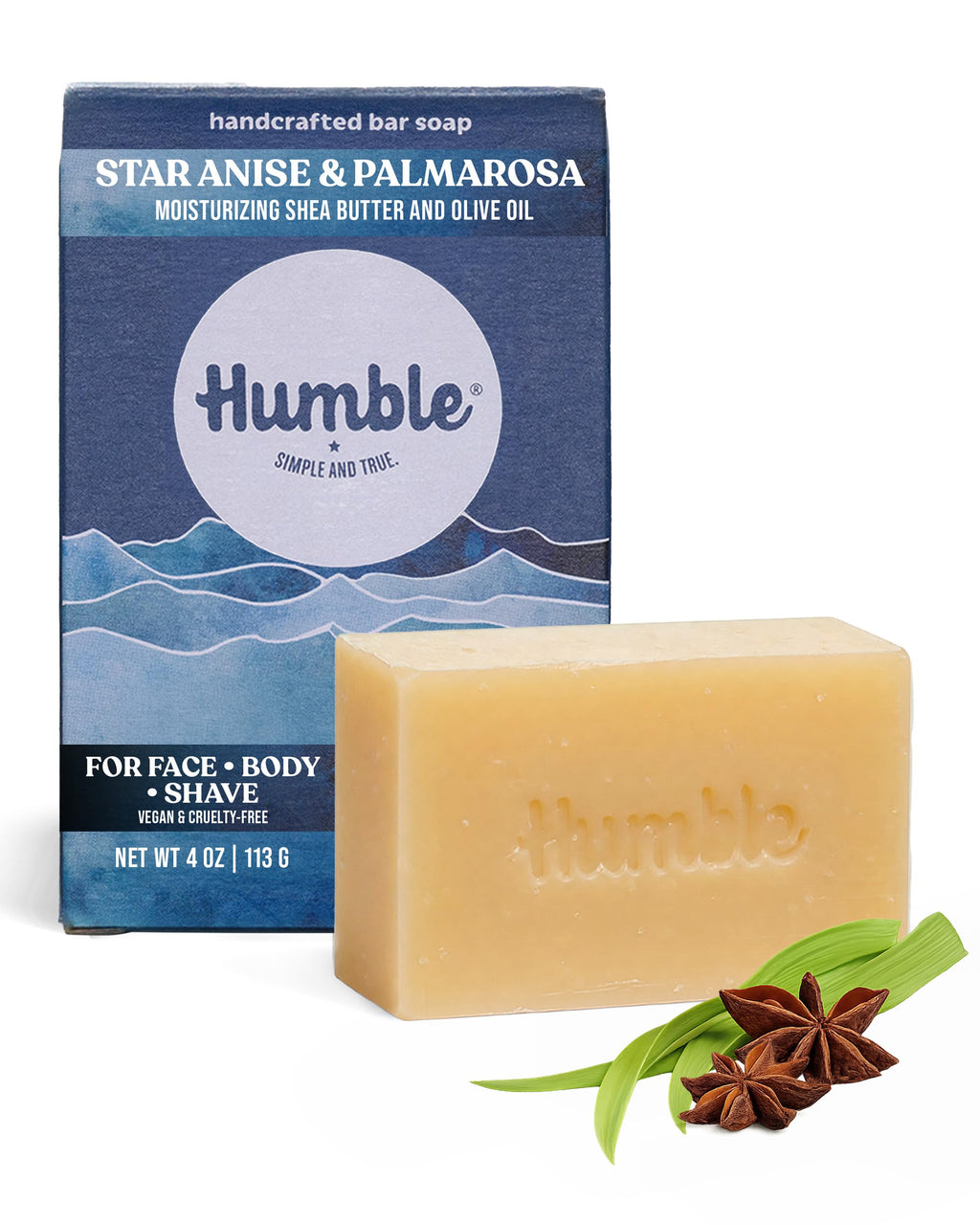 Humble Brands Star Anise Bar Soap, 4 Ounce