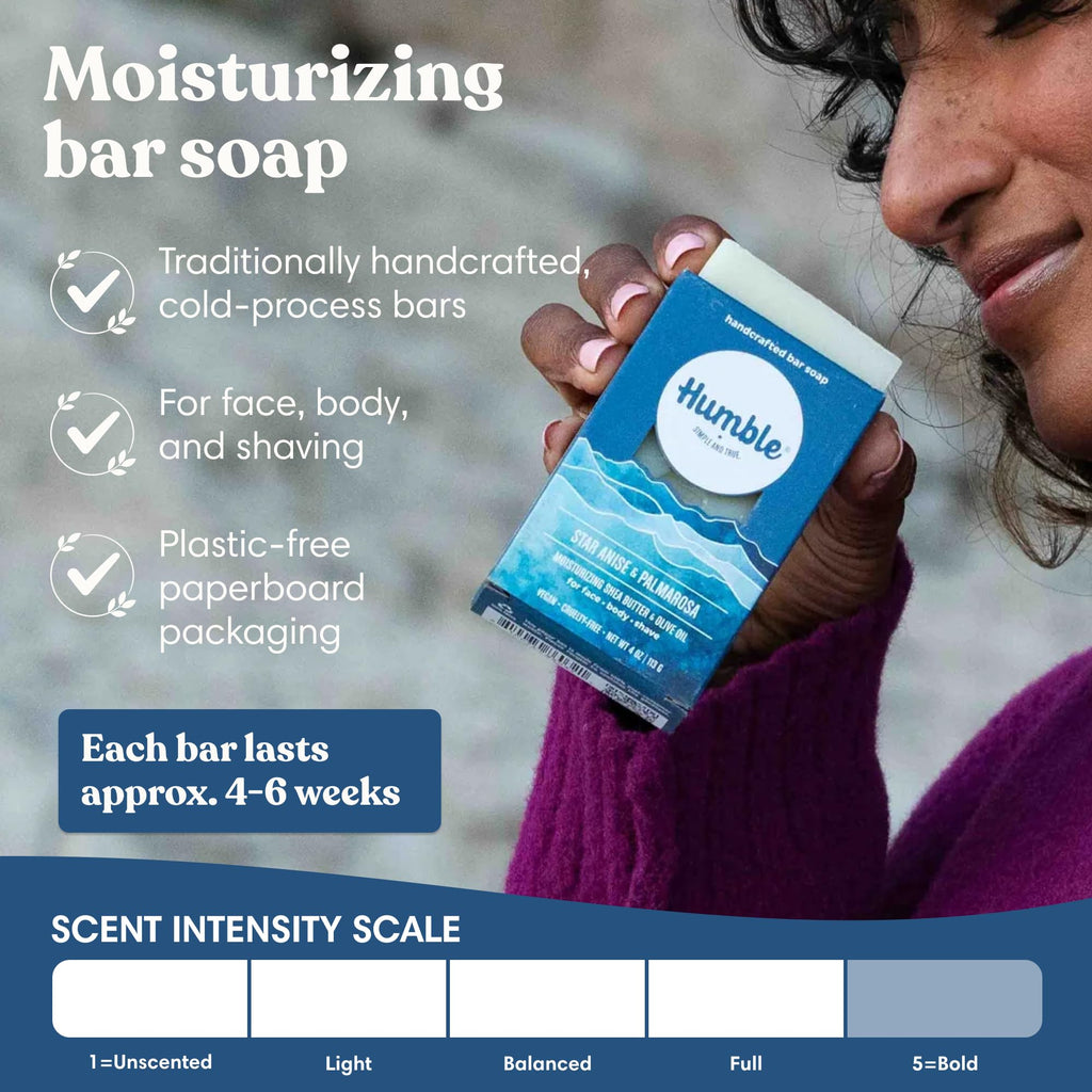 Humble Brands Star Anise Bar Soap, 4 Ounce