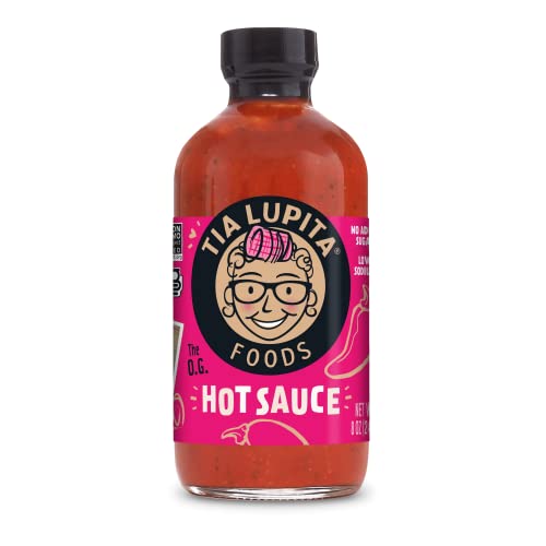 Tia Lupita Hot Sauce, Case of 6, 8 Ounces Each