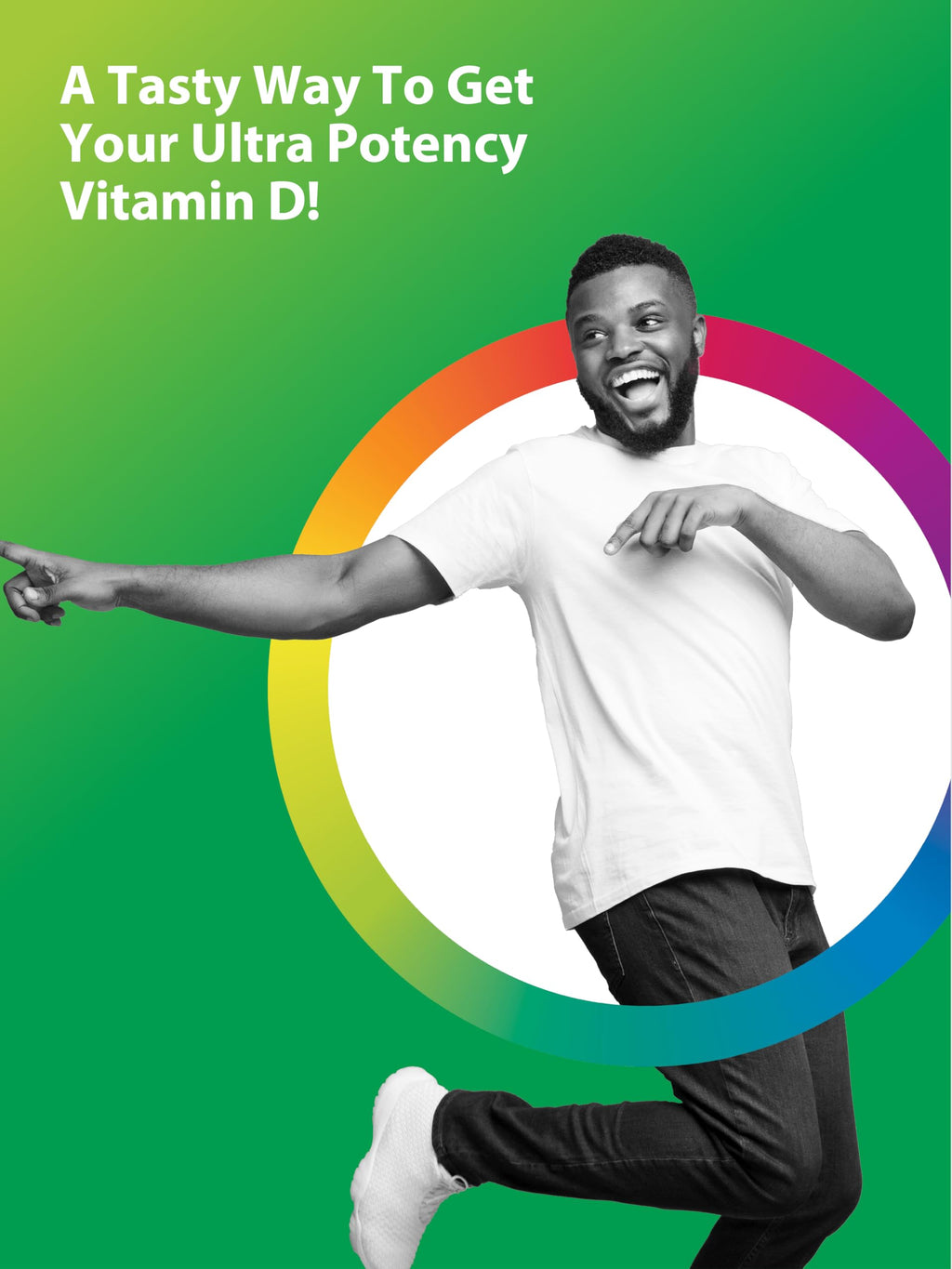 Rainbow Light Berry-D-Licious Vitamin D3 Raspberry Gummies, 2500 IU, 50 Count