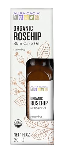 Aura Cacia Organic Rosehip Skin Care Oil, 1 fl oz