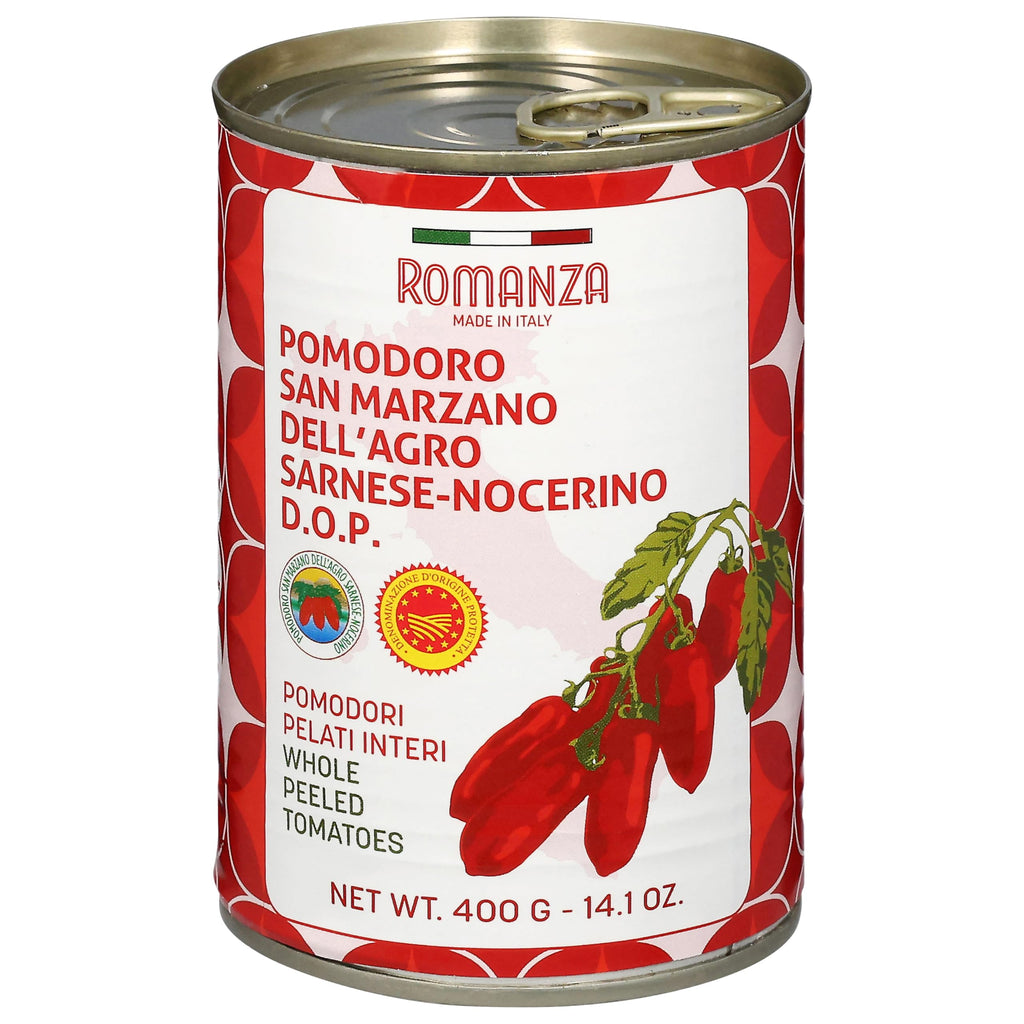 Romanza San Marzano Dell Agro Tomatoes, Case of 12, 14.1 Ounces