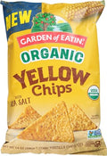 Garden Of Eatin' Organic Yellow Tortilla Chips, Case of 12, 14 Ounces