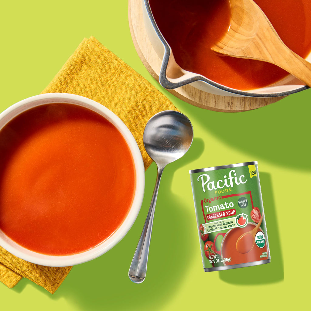 Pacific Foods Organic Condensed Tomato Soup, 10.75 Fluid Ounce, Case of 12