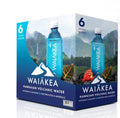Waiakea Hawaiian Volcanic Alkaline Water, 500 Milliliter Bottles, Case of 6
