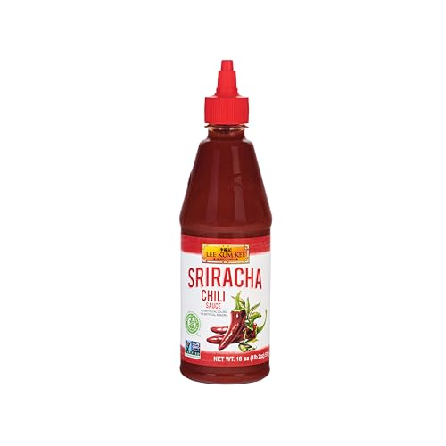 Lee Kum Kee Sriracha Chili Sauce, Case of 6, 18 Ounce Bottles