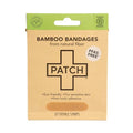 Patch Natural Bamboo Bandages, Case of 5, 20 Count Boxes