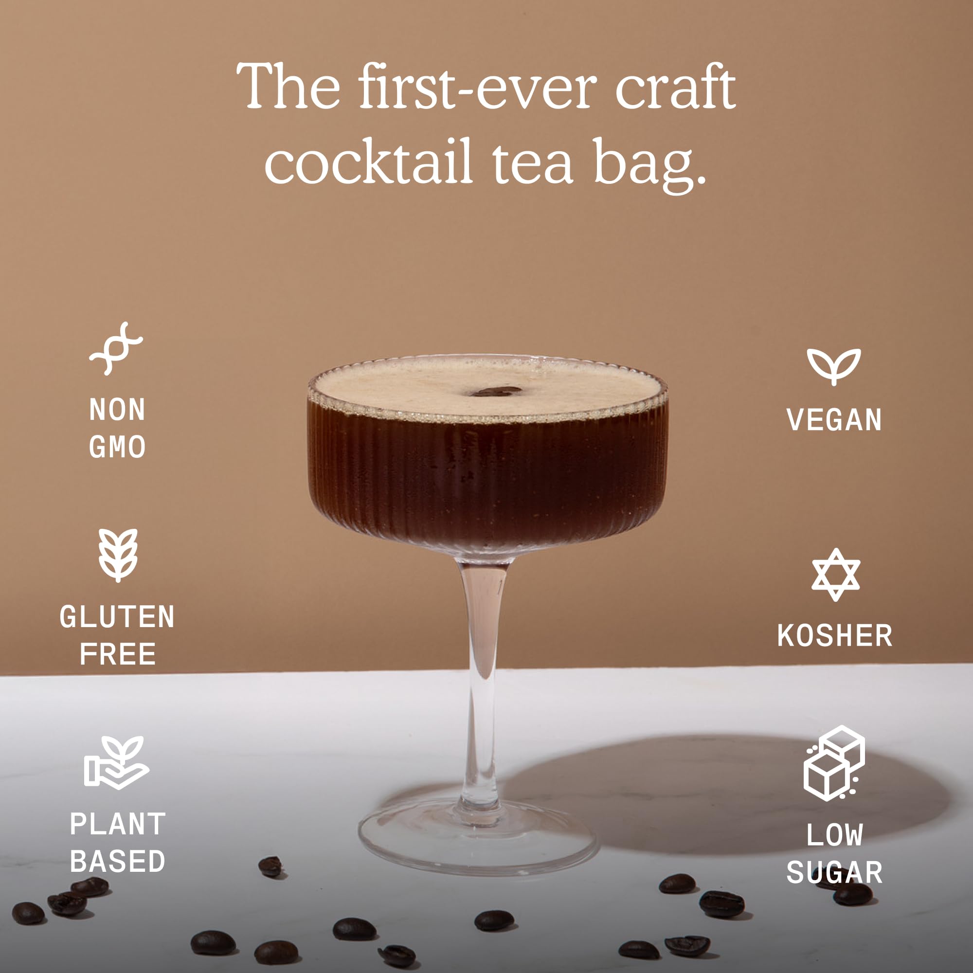 Sayso Espresso Martini Cocktail Mix, 2.26 Oz Packs, Case of 6
