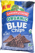 Garden of Eatin' Organic Blue Corn Tortilla Chips, Case of 12, 14 Ounce Bags