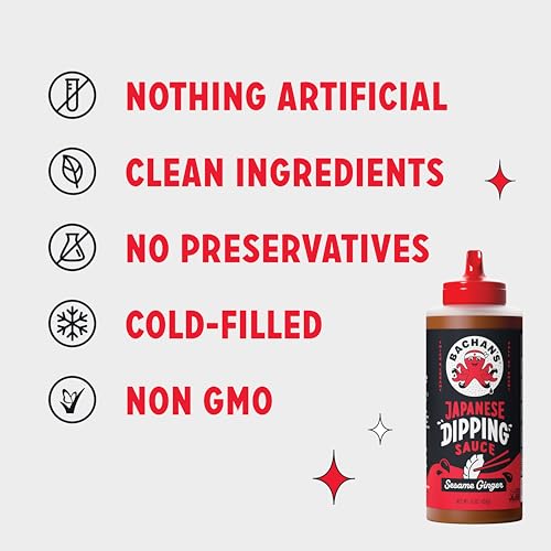 Bachan's Original Dipping Sauce, Case of 6, 16 Ounce Bottles