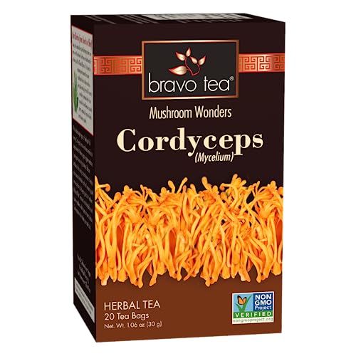 Bravo Tea Cordyceps Tea, 20 Bags