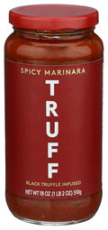TRUFF Black Truffle Spicy Marinara Pasta Sauce, Case of 6, 18 oz