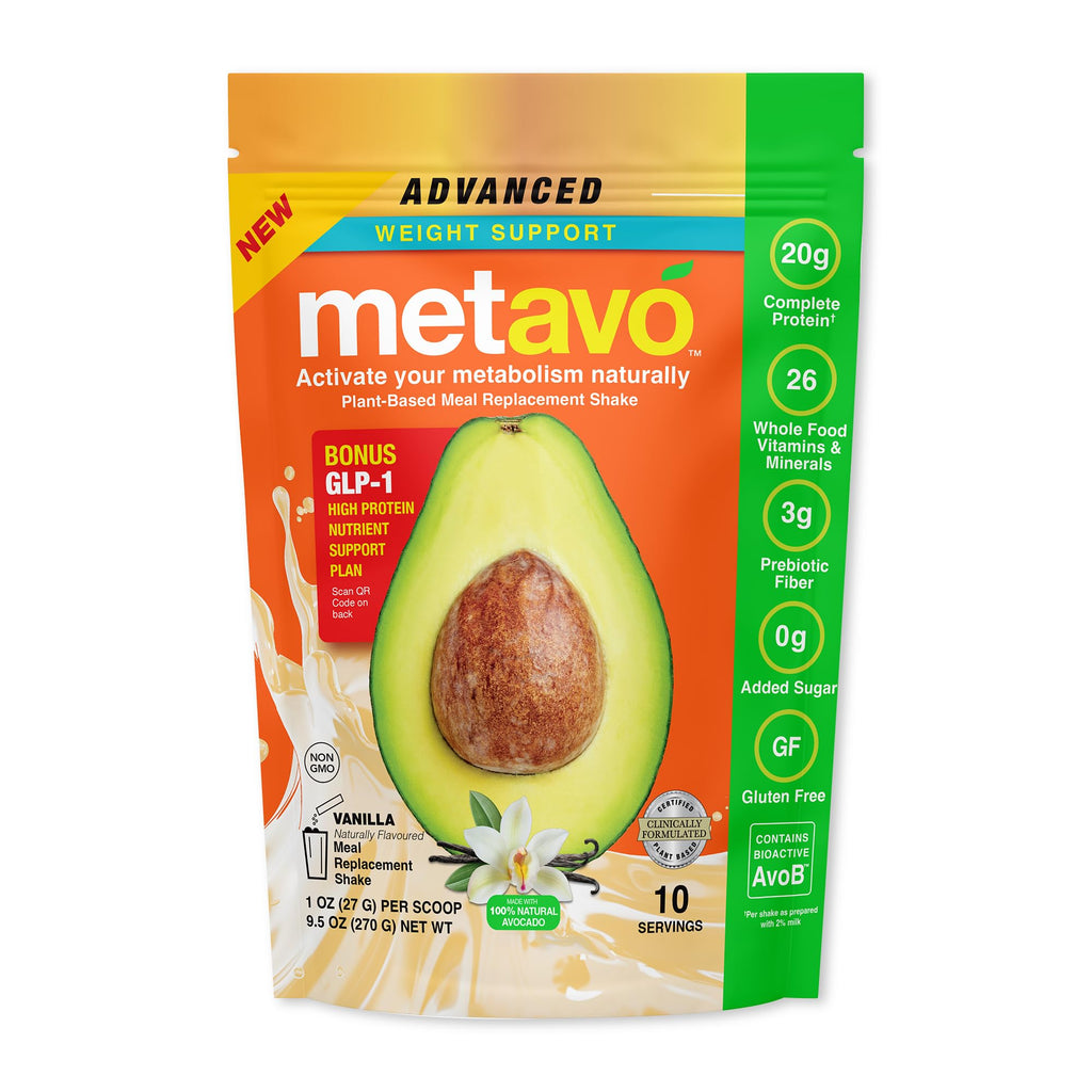 Metavo Vanilla Meal Replacement Shake, 9.5 oz