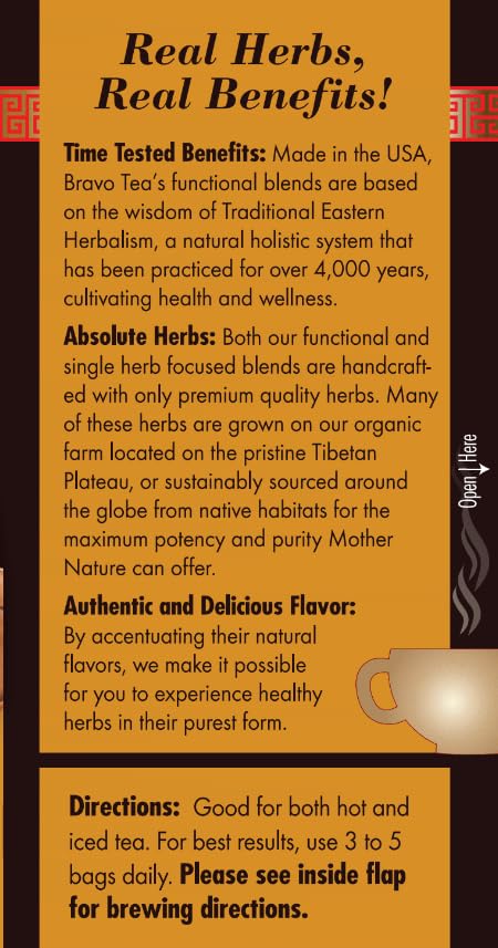 Bravo Tea Maitake Mushroom Tea, 20 Bags