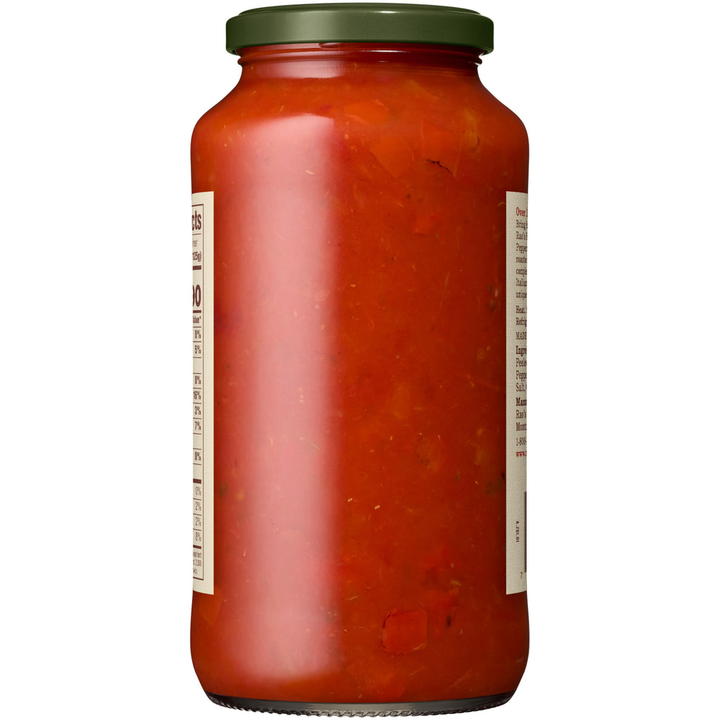 Rao's Homemade Roasted Red Pepper Pasta Sauce, Case of 12, 24 oz