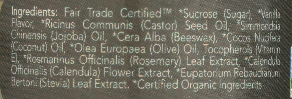 Eco Lips Organic Brown Sugar Lip Scrub, Case of 6, 0.5 oz