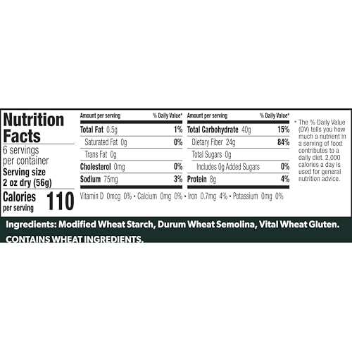 Carbe Diem Spaghetti Pasta, Case of 20, 12 oz