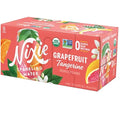 Nixie Organic Grapefruit Tangerine Sparkling Water, Case of 3, 8 Pack, 12 Fluid Ounce Cans