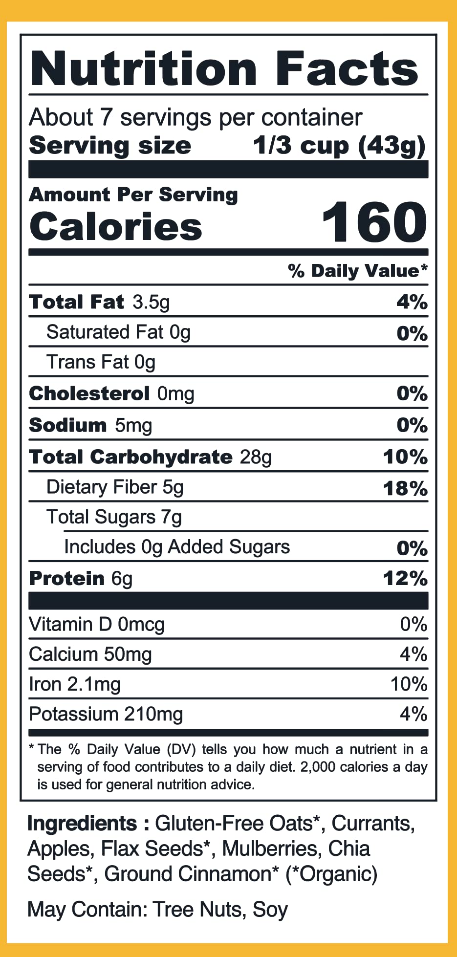 Stoked Oats Buck Wild Oatmeal, Case of 8, 11.3 Ounce