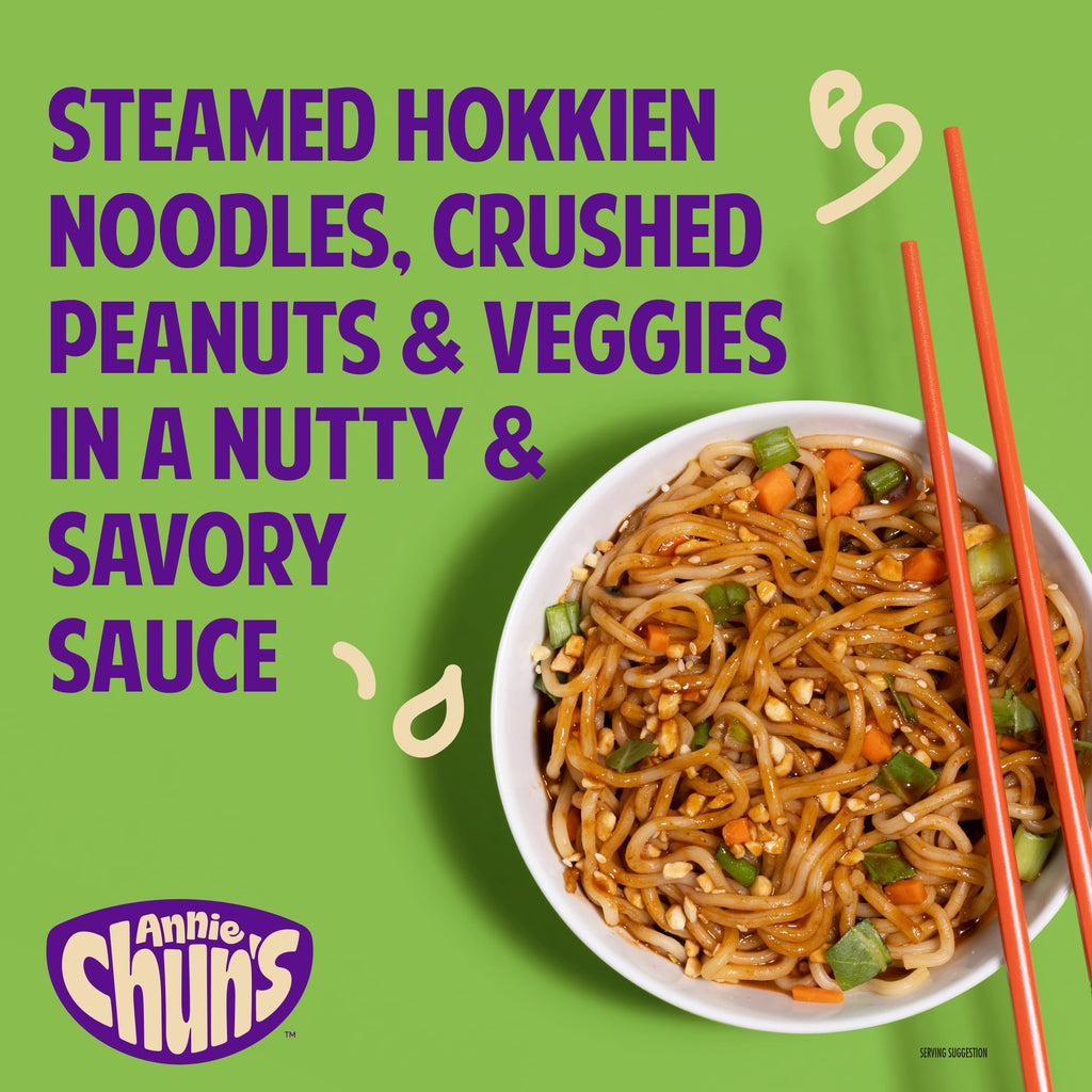 Annie Chun's Pad Thai Noodle Bowl, Case of 6, 8.52 oz Each