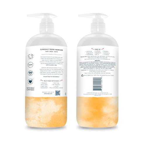 Kirk's 3-In-1 Head To Toe Citrus Twist Liquid Cleanser, 32 fl oz