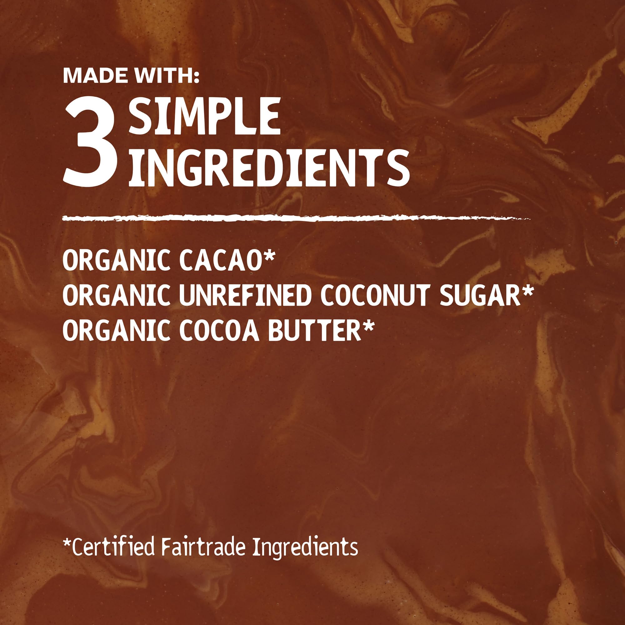 Hu Organic Dark Chocolate Baking Chips, Case of 12, 7 oz