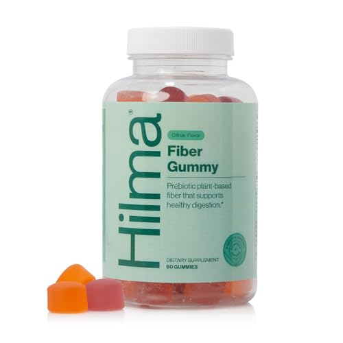 Hilma Citrus Berry Fiber Gummies, 60 Count