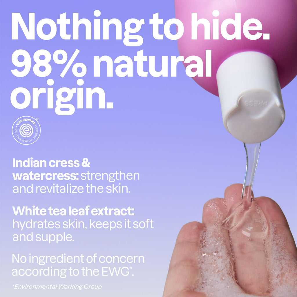 Attitude Super Leaves Coconut Wild Berries Shower Gel, Case of 6, 16 Fl Oz