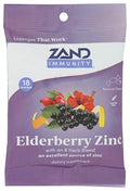 Zand Herbal Lozenges Elderberry Zinc, Case of 12, 18 Count Packs