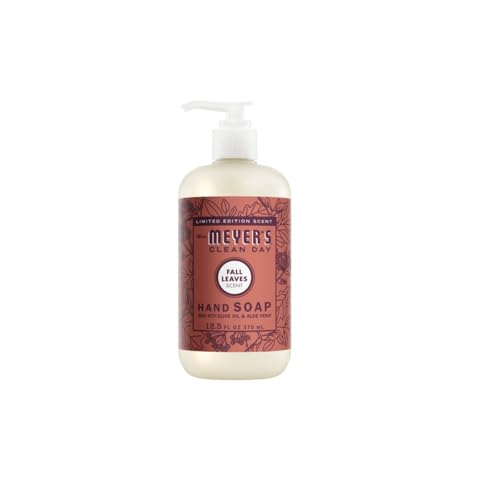 Mrs. Meyer's Clean Day Fall Leaves Liquid Hand Soap, Case of 6, 12.5 Fluid Ounce Bottles