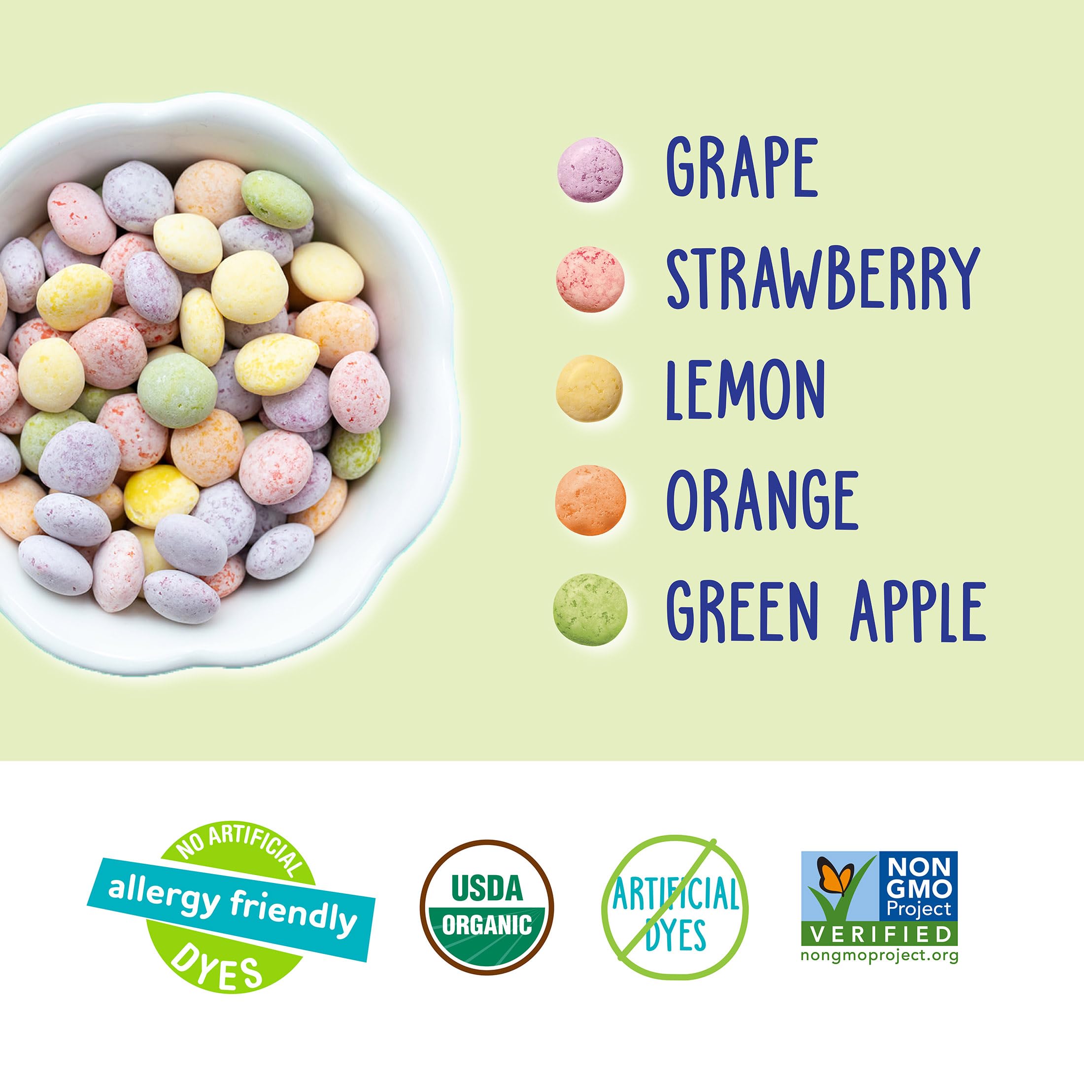 YumEarth Organic Sour Giggles Snack Pack, Case of 6, 7.5 Oz, 15 Count