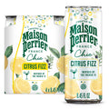 Maison Perrier Chic Citrus Fizz Sparkling Beverage, Case of 6, 4 Pack, 8.5 Fluid Ounce