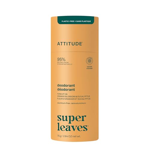 Attitude Eucalyptus and Orange Blossom Deodorant, 2.64 oz