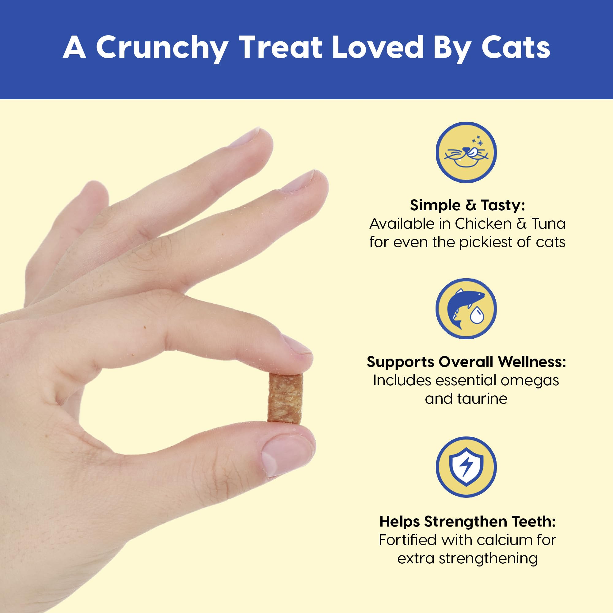 Ark Naturals Dental Chew Strength Kmo Tuna, Case of 6, 3 oz Packs