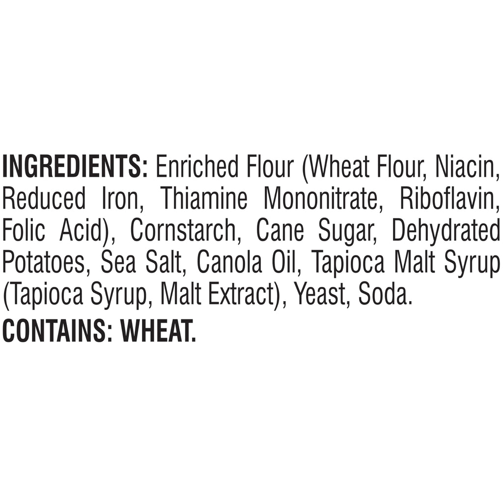Snack Factory Sea Salt Pretzel Snack Bites, Case of 12, 9 Ounce Bags