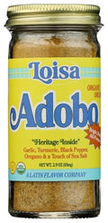 Loisa Organic Adobo Seasoning, Case of 6, 2.9 Ounce Shakers