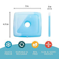 Fit & Fresh Mixed Color Ice Coolers, 1 Count