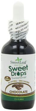 SweetLeaf Sweet Drops Chocolate Liquid Sweetener, Case of 6, 2 Fluid Ounce Bottles
