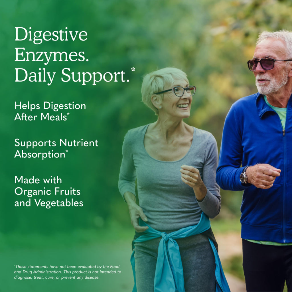 Garden of Life Dr. Formulated Enzymes Organic Digest+ Tropical Fruit, 90 Chewables