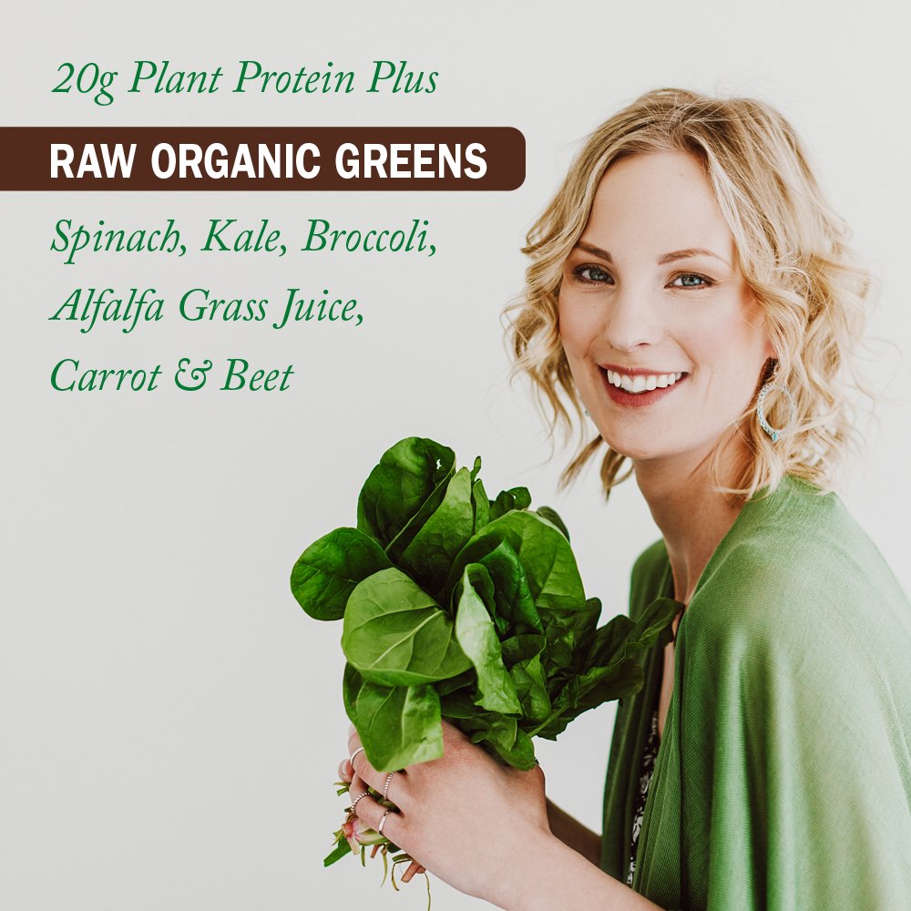Garden of Life Raw Organic Protein and Greens Chocolate, 21.51 oz