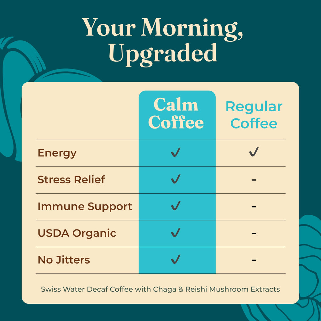 Four Sigmatic Organic Calm Instant Coffee, 10 Count