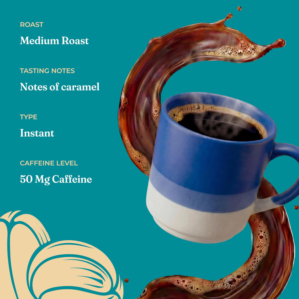 Four Sigmatic Organic Calm Instant Coffee, 10 Count