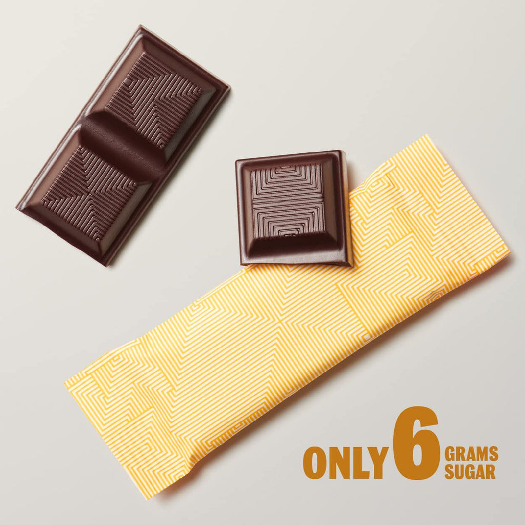 TCHO Organic Holy Fudge Chocolate Bar, 2.1 Ounce Bars, Case of 10