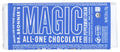 Dr. Bronner's Magic Chocolate Organic Dark Chocolate Peppermint Cream Bar, Case of 12, 2.93 Ounce Bars