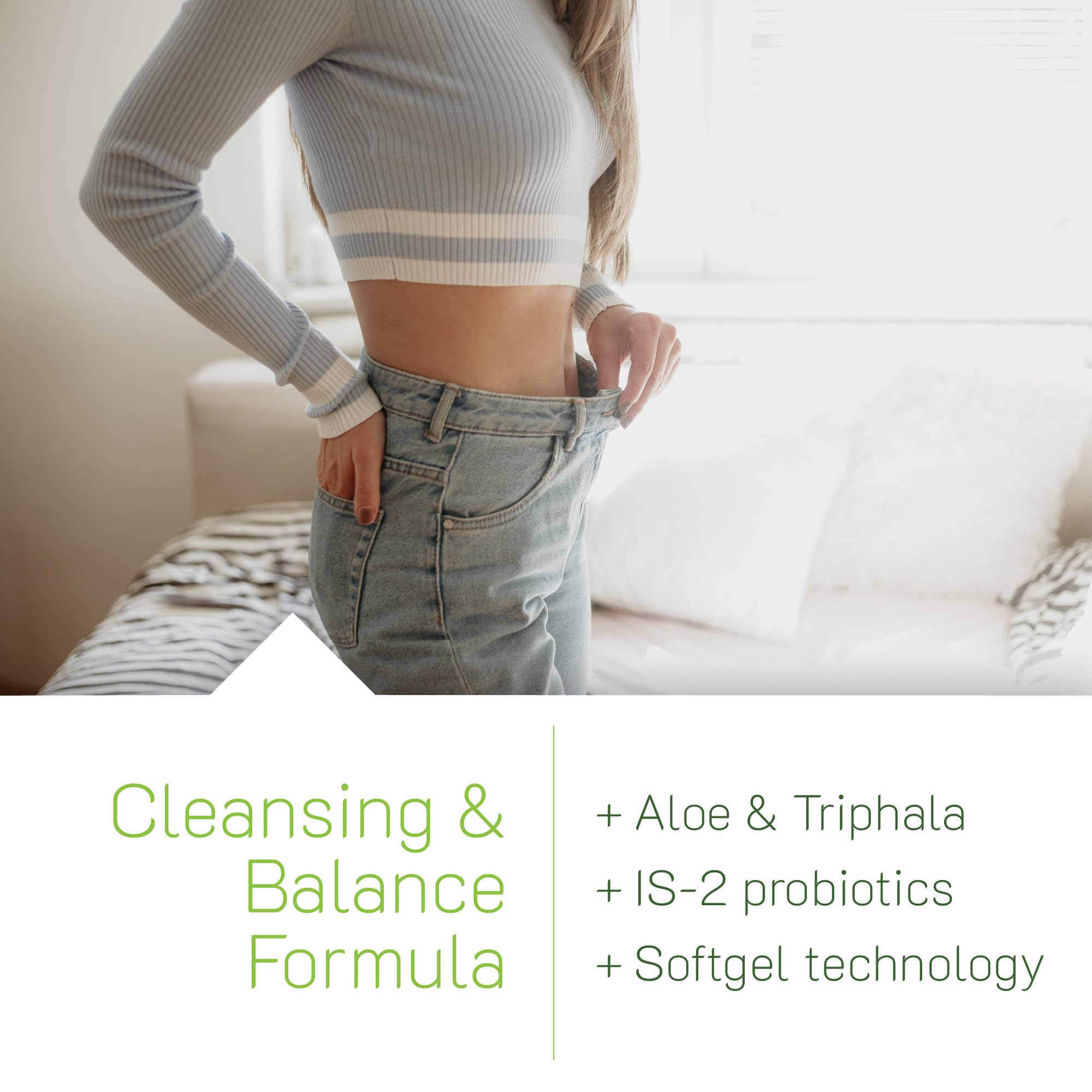 Irwin Naturals Aloe and Triphala Active Cleanse with Probiotics, 60 Liquid Soft-Gels