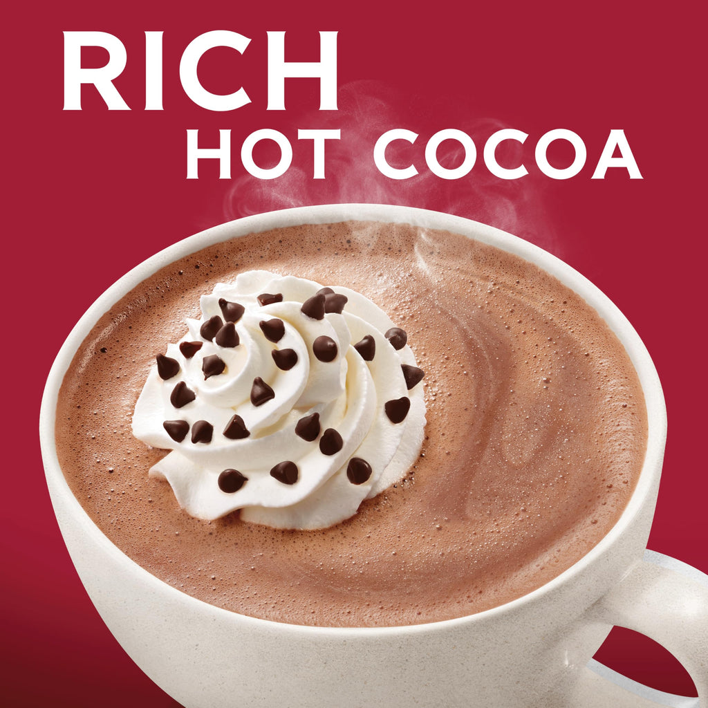 Ghirardelli Double Chocolate Hot Cocoa Mix, Case of 8, 8 Ounce Cartons