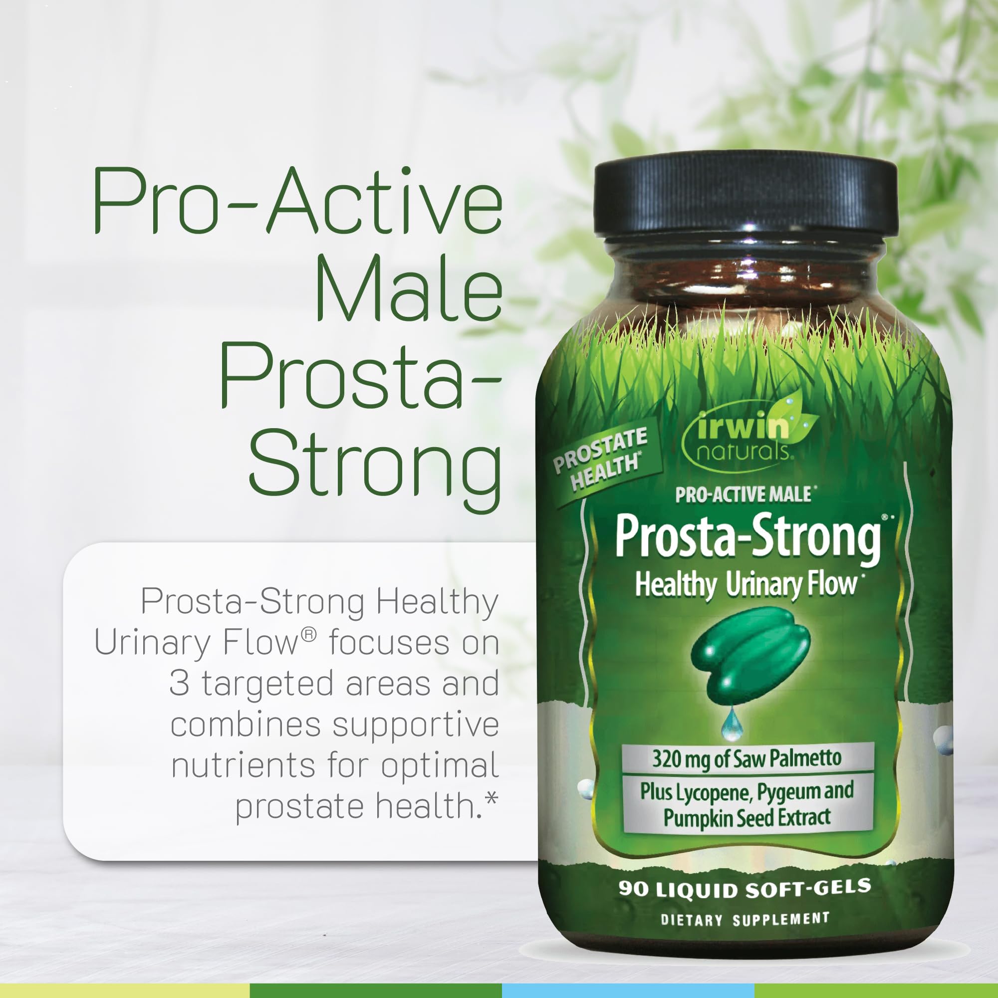 Irwin Naturals Prosta-Strong Softgels, 90 Count