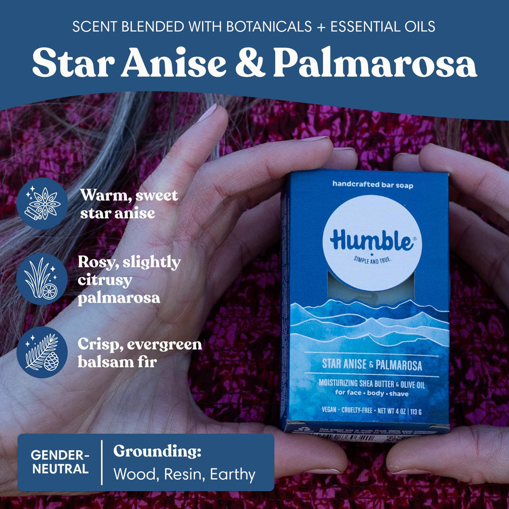 Humble Brands Star Anise Bar Soap, 4 Ounce