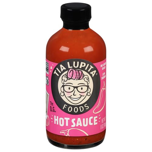 Tia Lupita Hot Sauce, Case of 6, 8 Ounces Each